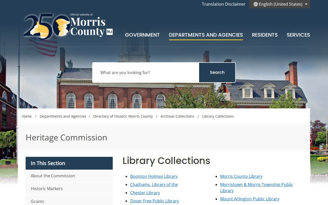 Rockaway Township city directory research at Morris County Library