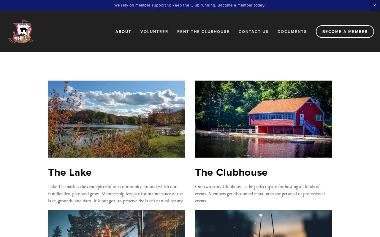 Rockaway Township neighbors Lake Telemark Community Club information