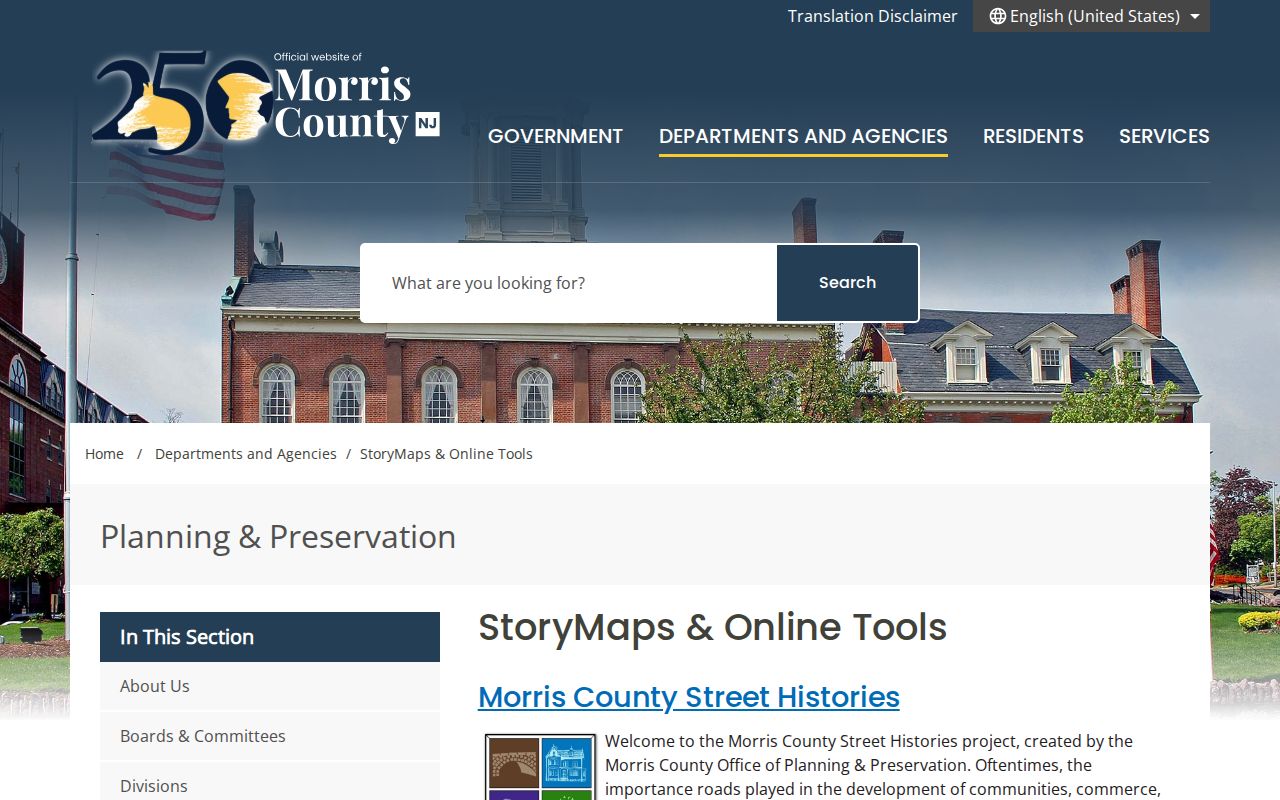 Rockaway Township neighbors mapping tools from Morris County